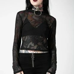 Killstar Planetary Party Mesh Top Women's Stuff