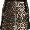 Killstar Pretty Kitty Mini Skirt - Leopard