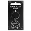 Gothic Gifts Pentagram Keyring