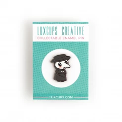 LuxCups Creative Pins Plague Doctor Enamel Pin