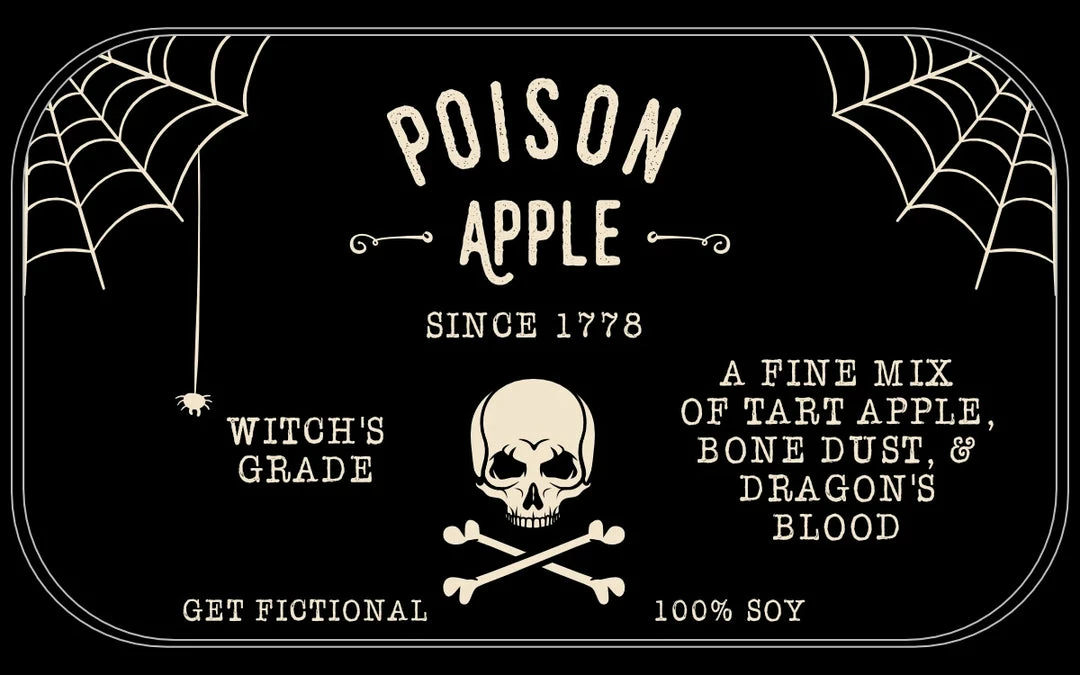 Get Fictional Gift Ideas Poison Apple - Wax Melt 3 Get Fictional Gift Ideas Poison Apple - Wax Melt