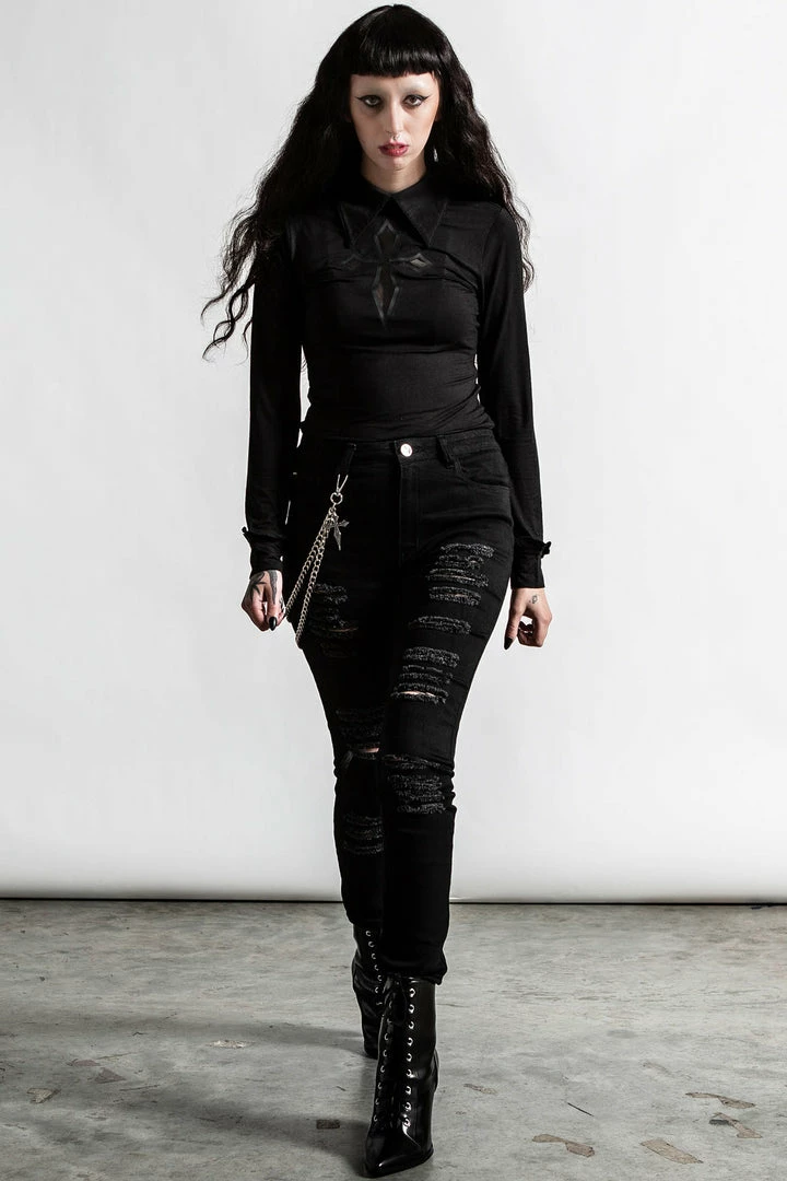 Killstar R.I.P. Slash Jeans 4 Killstar R.I.P. Slash Jeans