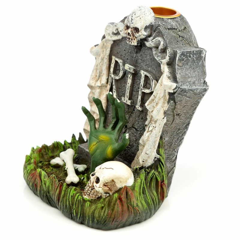 Gothic Gifts RIP Zombie Hand Tombstone Backflow Incense Burner Gift Ideas 6 Gothic Gifts RIP Zombie Hand Tombstone Backflow Incense Burner Gift Ideas