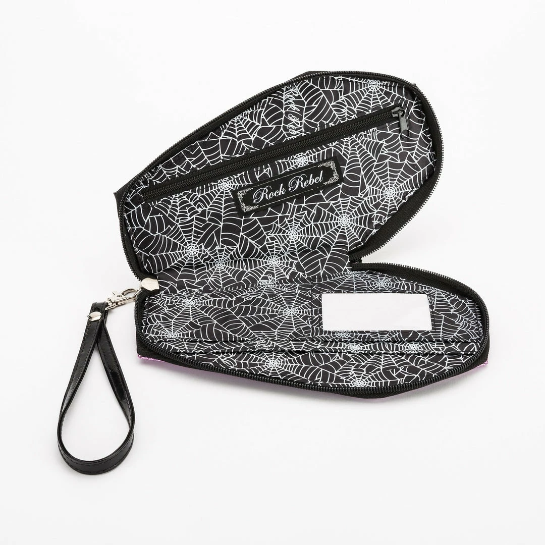 Rock Rebel We Belong Dead Glitter Coffin Wallet - Green Wallets 6 Rock Rebel We Belong Dead Glitter Coffin Wallet - Green Wallets