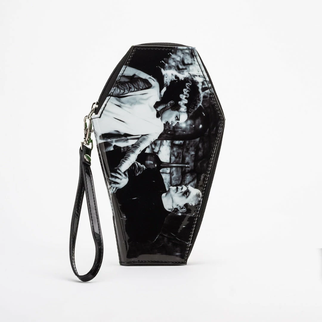 Rock Rebel We Belong Dead Glitter Coffin Wallet - Green Wallets 4 Rock Rebel We Belong Dead Glitter Coffin Wallet - Green Wallets