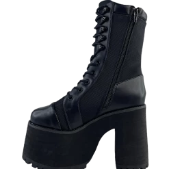Strange Cvlt Women's Stuff Raven Boot Black