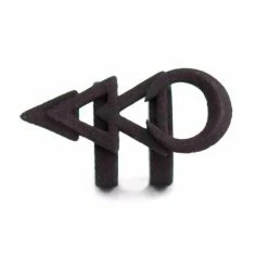 Rogue And Wolf Jewelry Rune Ring In Black