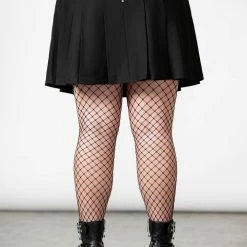 Killstar Women's Stuff Scary Pleated Skirt