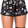 Killstar See U In Hell Lounge Shorts Women's Stuff