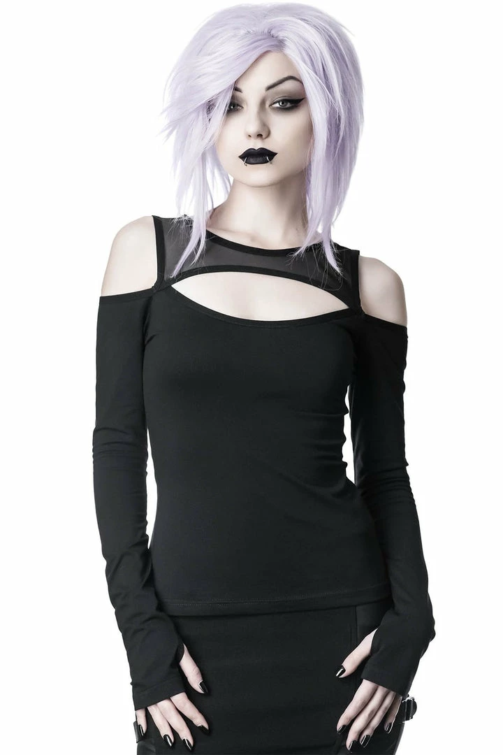 Killstar Women's Stuff Seraphim Long Sleeve Top 6 Killstar Women's Stuff Seraphim Long Sleeve Top