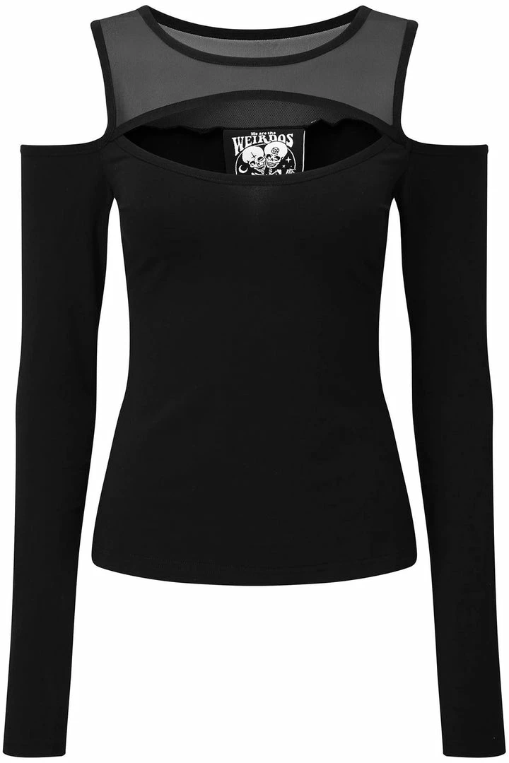 Killstar Women's Stuff Seraphim Long Sleeve Top 7 Killstar Women's Stuff Seraphim Long Sleeve Top