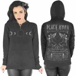 Serpentine Black Moon Women's Lightweight Hoodie