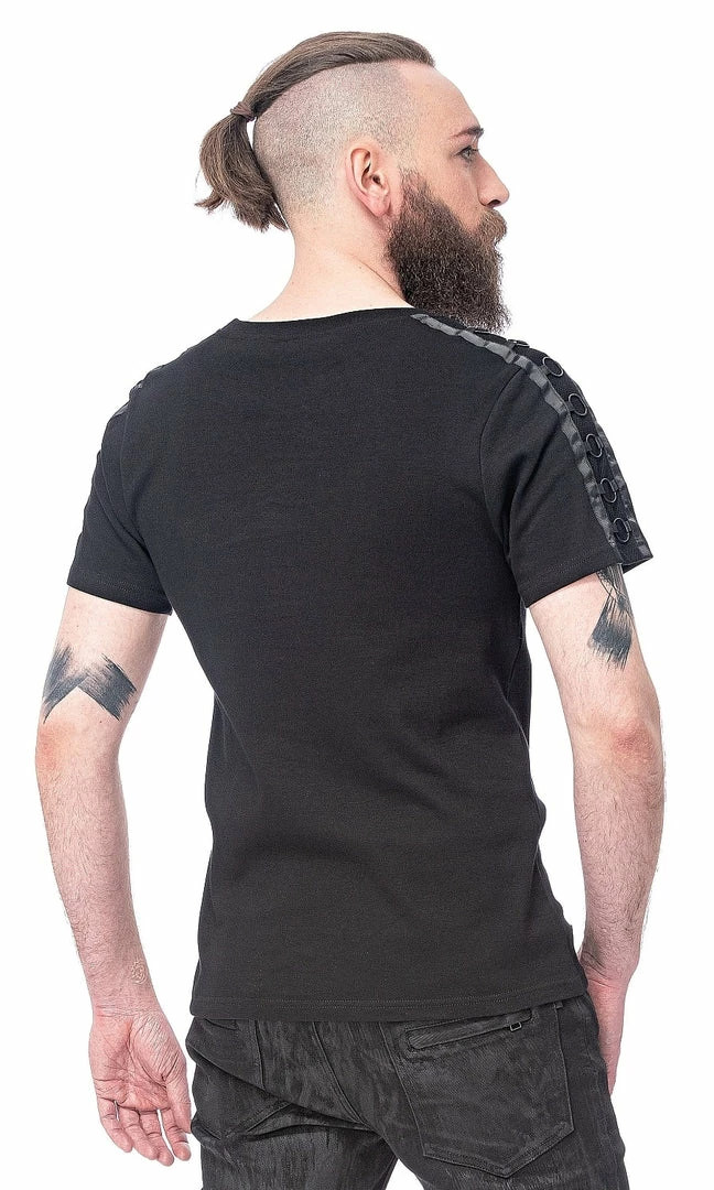 Queen Of Darkness Shirt With Rings On Front And Shoulders 4 Queen Of Darkness Shirt With Rings On Front And Shoulders