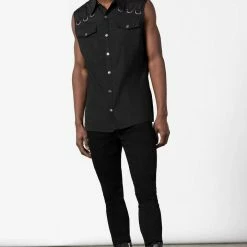 Killstar Riodan Button-Up Vest