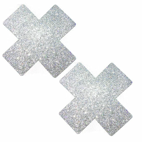 Neva Nude Accessories Silver Pixie Dust Glitter X Factor Nipple Cover Pasties 3 Neva Nude Accessories Silver Pixie Dust Glitter X Factor Nipple Cover Pasties