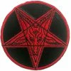 Kreepsville666 Satanic Circle Shiny Red Patch Gift Ideas