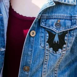 Project Pinup Small Vampire Bat Gothic Iron On Embroidered Patch 7 Project Pinup Small Vampire Bat Gothic Iron On Embroidered Patch