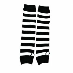 Poizen Industries Stripe Armwarmers – Black/White