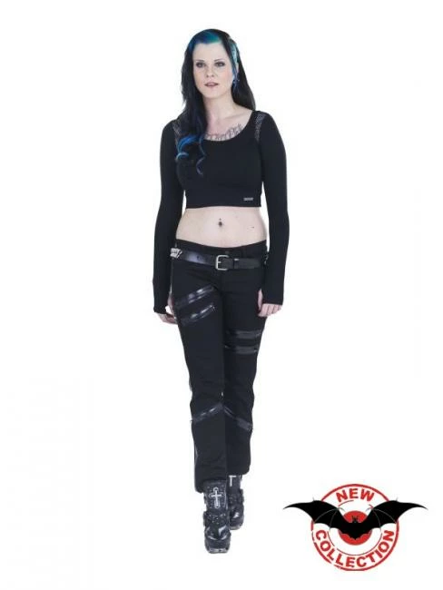 Queen Of Darkness Pants With Black Zippers 6 Queen Of Darkness Pants With Black Zippers
