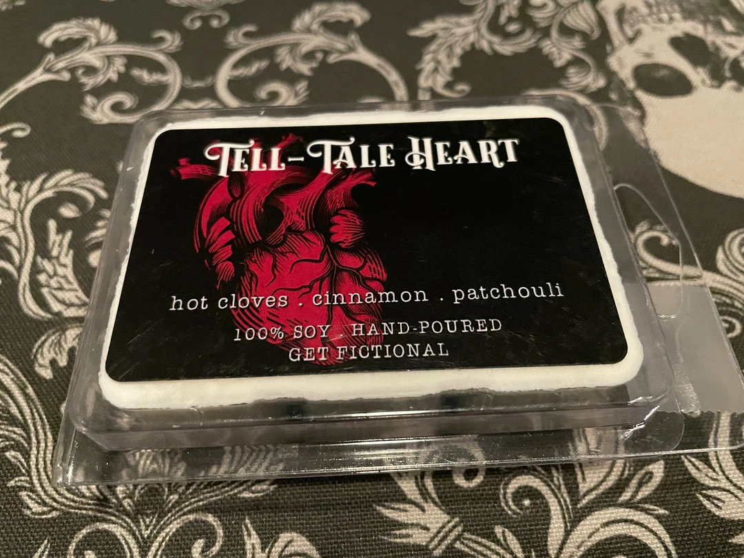 Get Fictional Gift Ideas Tell-Tale Heart - Wax Melt 3 Get Fictional Gift Ideas Tell-Tale Heart - Wax Melt