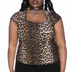 Killstar Wildling Top - Leopard