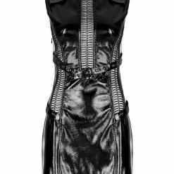Punk Rave Women's Stuff Patent Leather Hollowed Out Dress 20 Punk Rave Women's Stuff Patent Leather Hollowed Out Dress