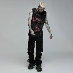 Punk Rave Men's Stuff Black And Red