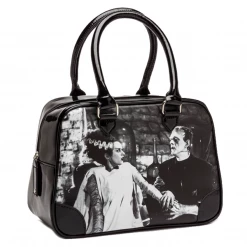 Rock Rebel The Bride Of Frankenstein "We Belong Dead" Bowler Handbag Bags & Backpacks