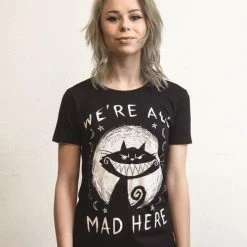 Akumu Ink We're All Mad Here Women's T-Shirt