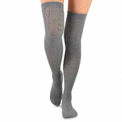 TeeHee Gift Ideas Women's Acrylic Over The Knee High Assorted 3-Pack