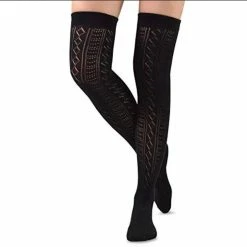 TeeHee Gift Ideas Women's Acrylic Over The Knee High Assorted 3-Pack