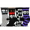 TeeHee Women's Halloween Polyester Crew Skulls 4-Pack Gift Ideas