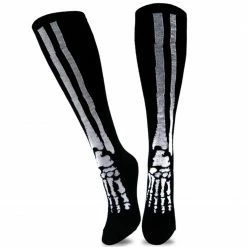 TeeHee Women's Skeleton Foot Polyester Knee High Gift Ideas