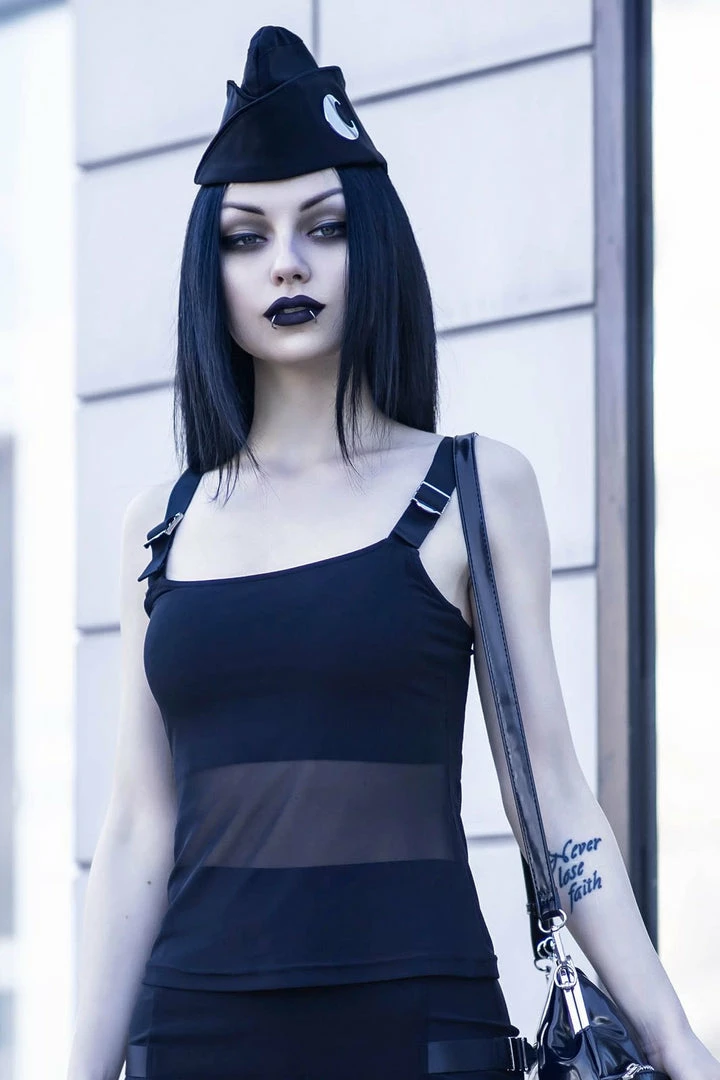 Killstar Women's Stuff Atara Strap Top 3 Killstar Women's Stuff Atara Strap Top