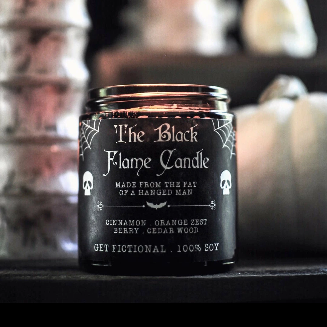 Get Fictional Gift Ideas The Black Flame - Candle 3 Get Fictional Gift Ideas The Black Flame - Candle