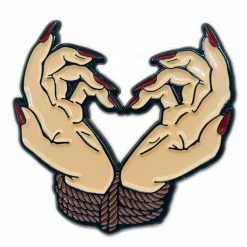 Geeky And Kinky Pins Bound By Love Enamel Pin