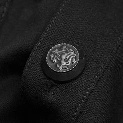 Punk Rave Men's Stuff Deimos Black Shirt