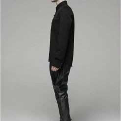 Punk Rave Men's Stuff Deimos Black Shirt