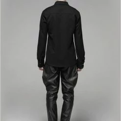 Punk Rave Men's Stuff Deimos Black Shirt