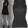 Punk Rave Elodie Black Top 1 Punk Rave Elodie Black Top