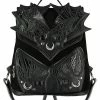 ReStyle Black Phantom Gothic Backpack With Dragon Wings 2 ReStyle Black Phantom Gothic Backpack With Dragon Wings