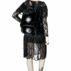 ReStyle Gloomy Prairie Black Lace Gothic Dress