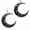 ReStyle Crescent Moon Textured Earrings 2 ReStyle Crescent Moon Textured Earrings