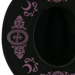 ReStyle Baroque Style Gothic Hat With Burgundy Monogram 23 ReStyle Baroque Style Gothic Hat With Burgundy Monogram