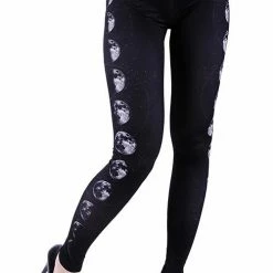 ReStyle Moon Phase Leggings Map Of The Stars Women's Stuff