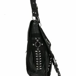 ReStyle Patchwork Hobo Bag With Multiple Pockets And Dragon PU 24 ReStyle Patchwork Hobo Bag With Multiple Pockets And Dragon PU