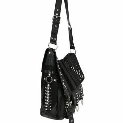 ReStyle Patchwork Hobo Bag With Multiple Pockets And Dragon PU 23 ReStyle Patchwork Hobo Bag With Multiple Pockets And Dragon PU