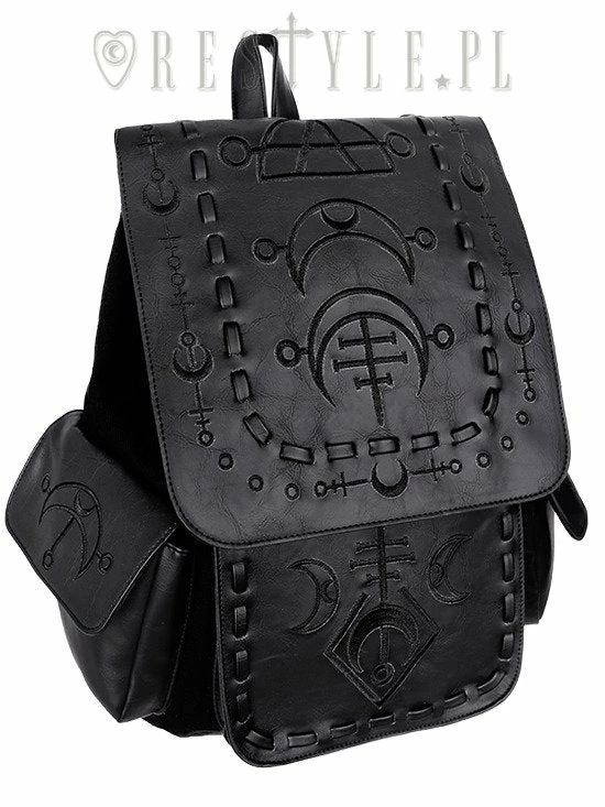 ReStyle Runic Moon Black Backpack 6 ReStyle Runic Moon Black Backpack