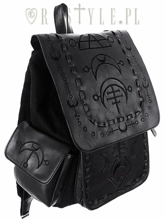 ReStyle Runic Moon Black Backpack 4 ReStyle Runic Moon Black Backpack