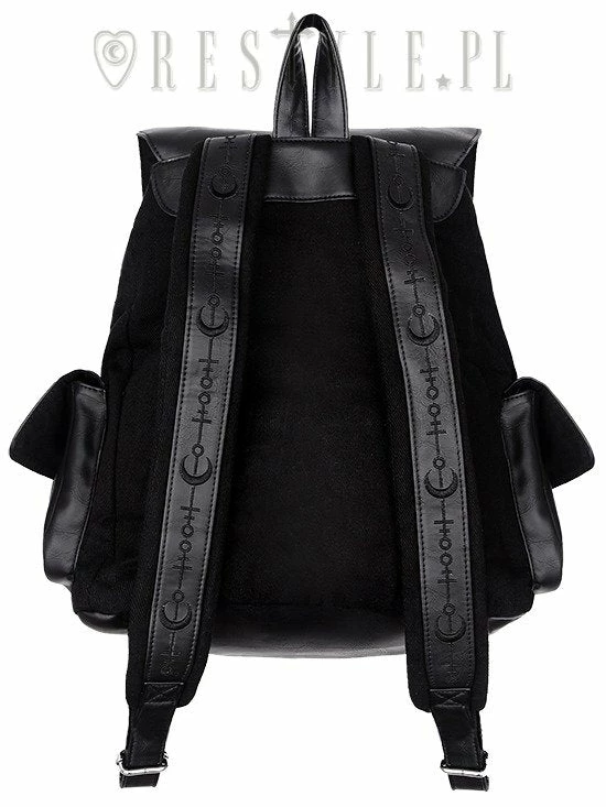 ReStyle Runic Moon Black Backpack 5 ReStyle Runic Moon Black Backpack